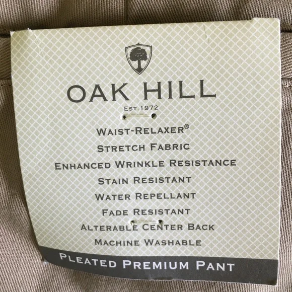 Oak Hill men's premium pant.NWT. Size 48x28. - Picture 5 of 13
